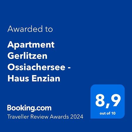 Apartment Gerlitzen Ossiachersee - Haus Enzian 特雷芬 外观 照片